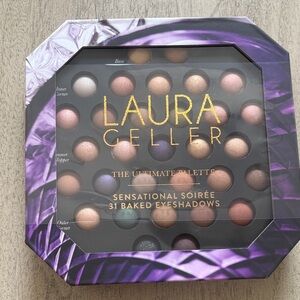 LAURA GELLER NEW- THE ULTIMATE PALETTE. 31 BAKED EYESHADOWS. NEVER BEEN OPENED.